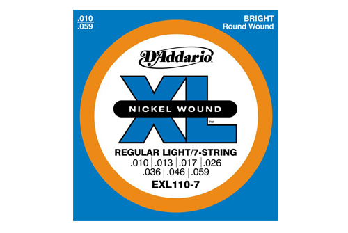 Encordoamento D'addario Guitarra EXL 110-7