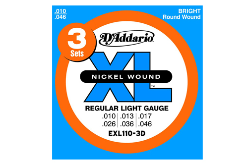 Encordoamento D'addario Guitarra EXL 110 3D