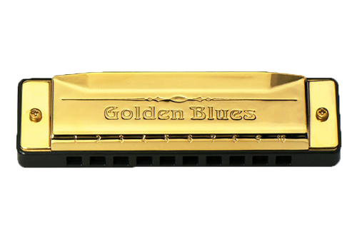 Gaita Hering Diatônica 5020C Golden Blues